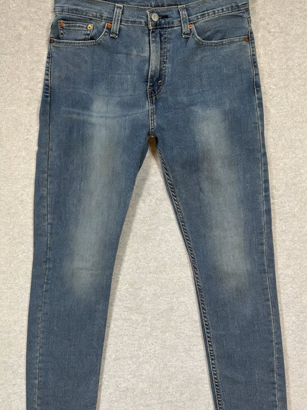 Levis 510 Men's Size 30Wx32L* Skinny Slim Stretch Denim Jeans Medium Wash Faded